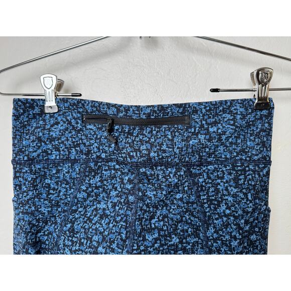 Lululemon  Pace Daisy Dust Illuminight Blue Black Size 4 Small No tags - Picture 5 of 6